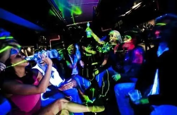 Limo Bus Interior